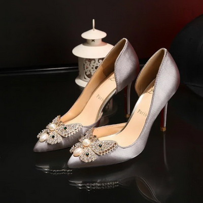 Christian Louboutin Shallow mouth stiletto heel Shoes Women--039